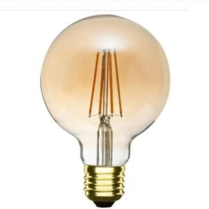 FANLUXAVE27G125 Lampadina led filamento ambra E27 7W=55W  725lm 2500K