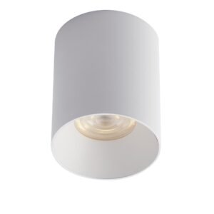 FANITOWNRBCO Plafoniera faretto bianco 1xGU10 8x10cm