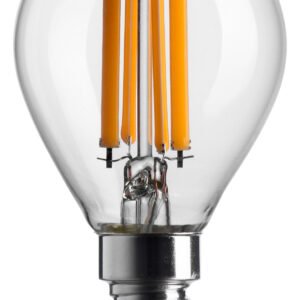 BOTWLD3006X3 lampadina led sfera e14 filamento 6w=60w luce bianca naturale 4000k 806lumen